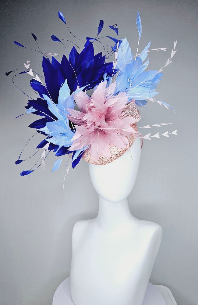 HD25-44 Pink Blue Flowers