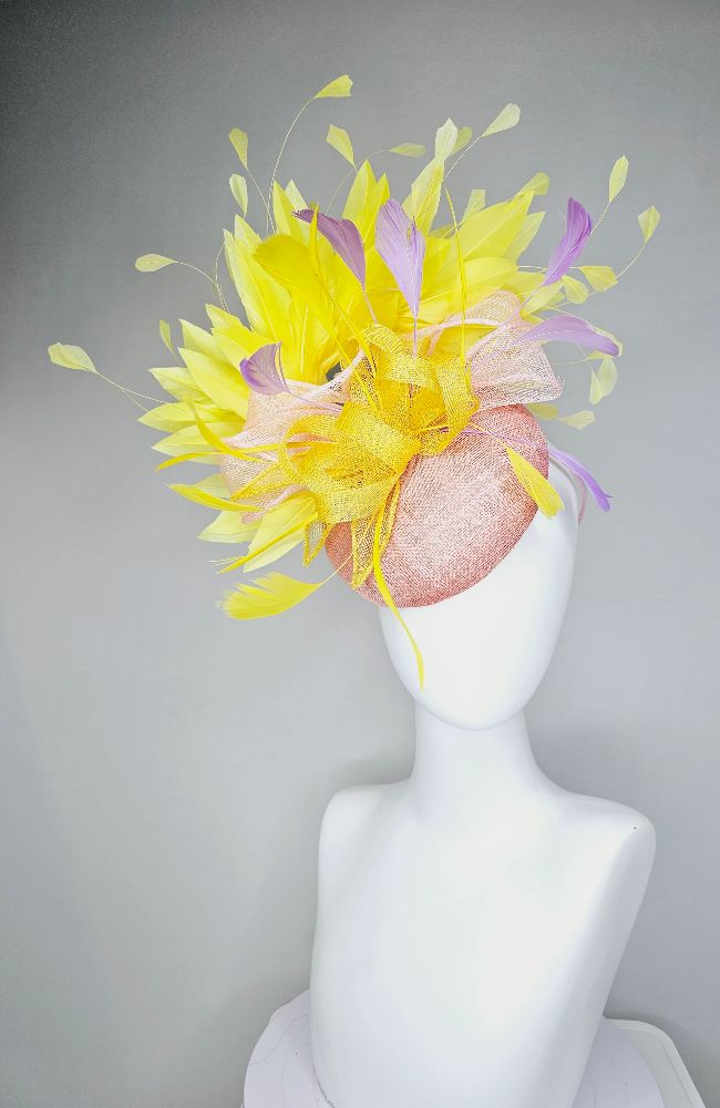 HD25-45 Pink Yellow Feathers
