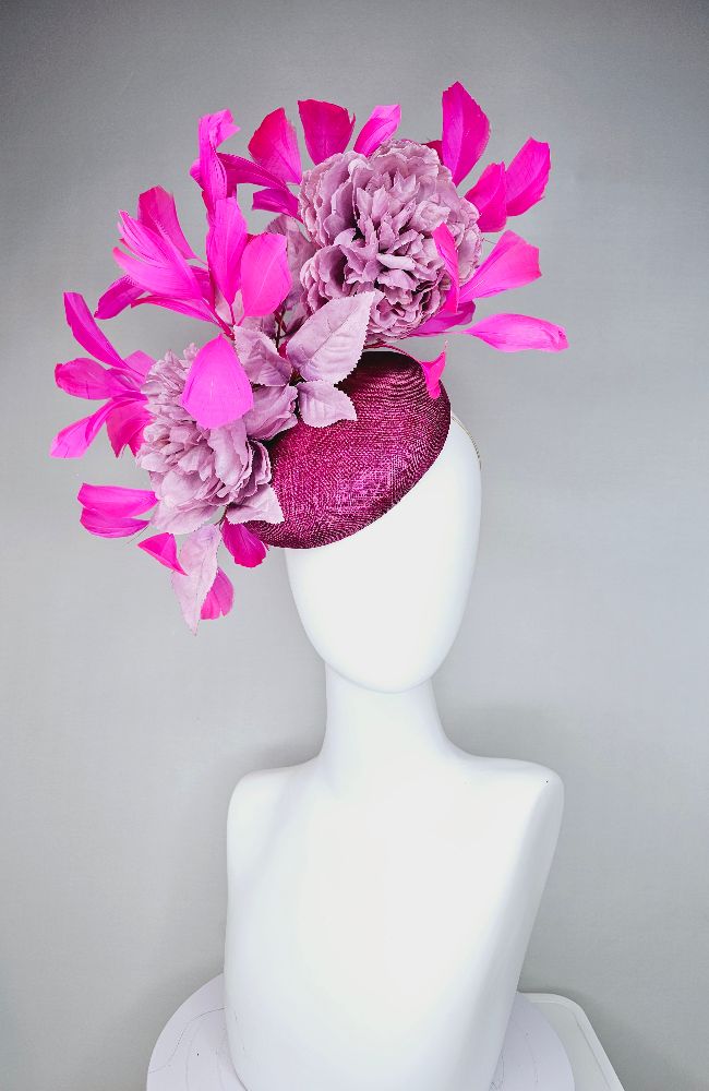 HD25-50 Maroon Pink Flwrs