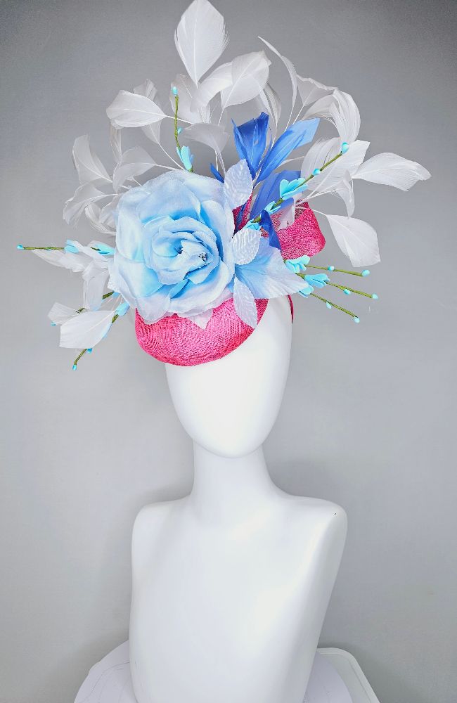 HD25-54 Red Lg Blue Flower