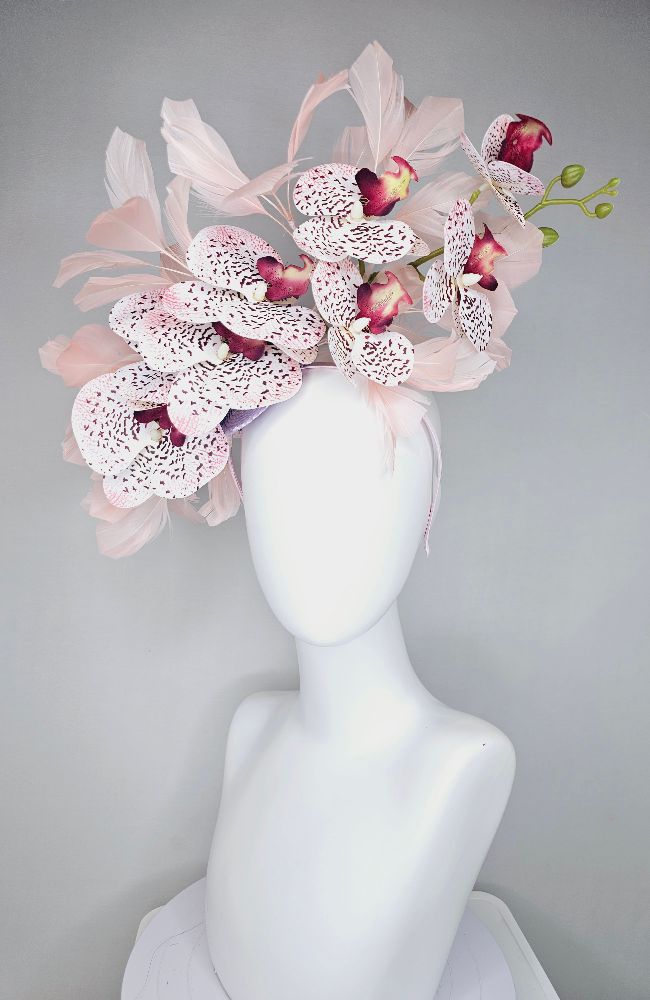 HD25-56 Pink HB Speckled Flower