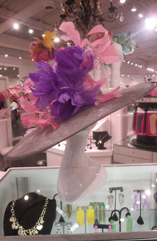 HD25-65 Gray Hat Pink Purple