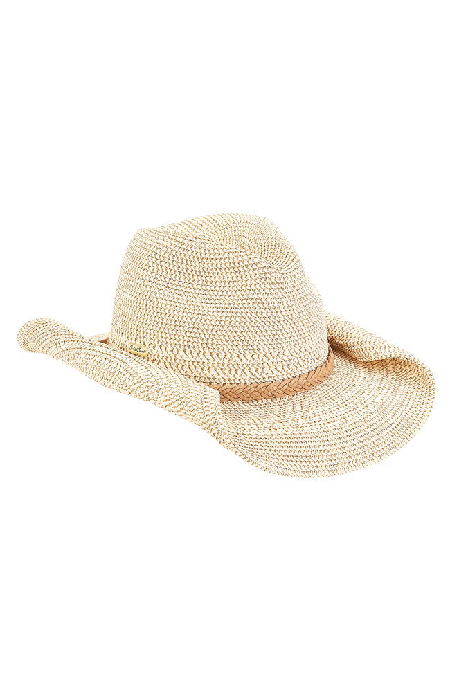Ivory Western Hat Braided Band