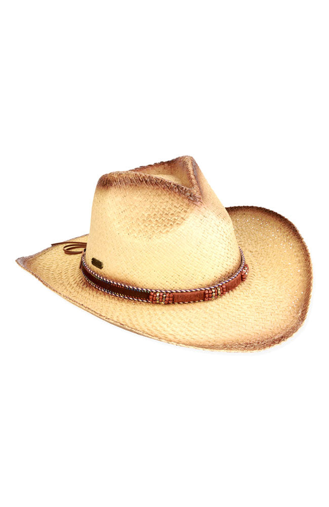 Tan Western Hat w/ Tan Band