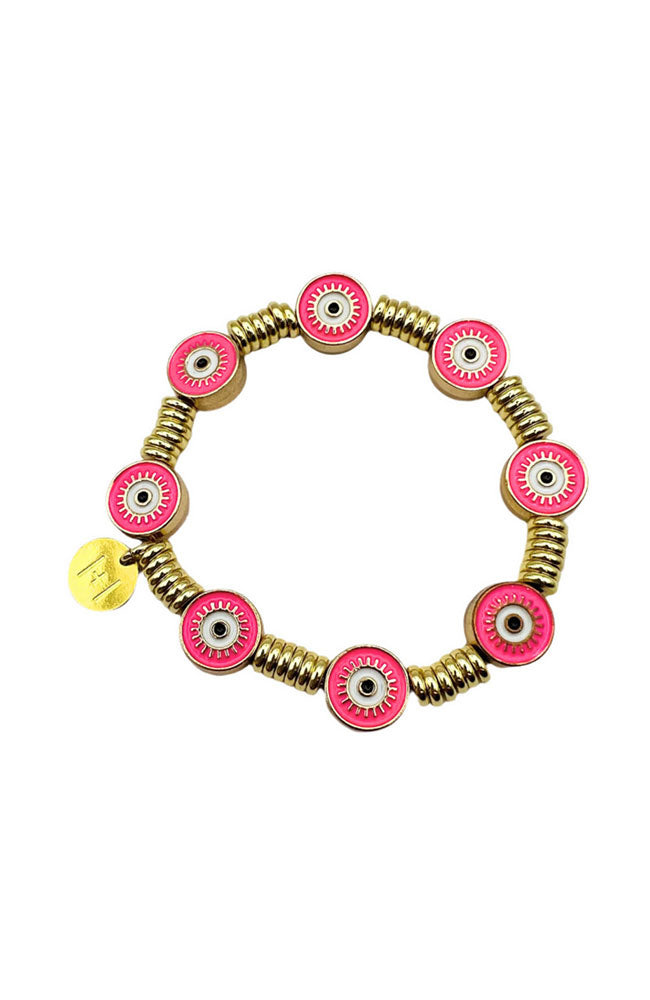 Good Vibes Bracelet Pink