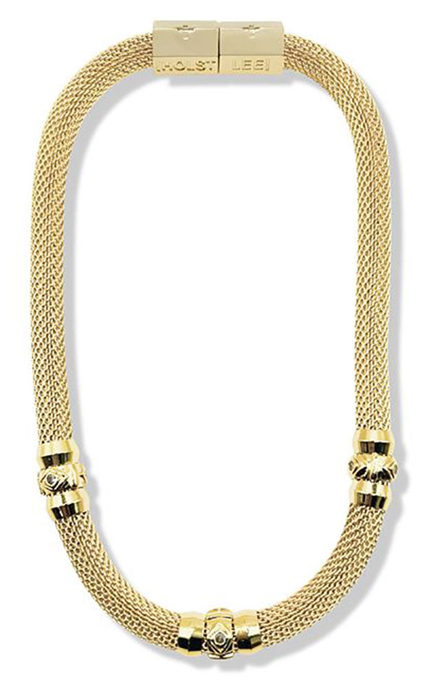 Gold with Evil Eye Necklace