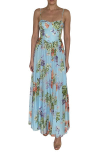 Bluma Corsetted Long Dress