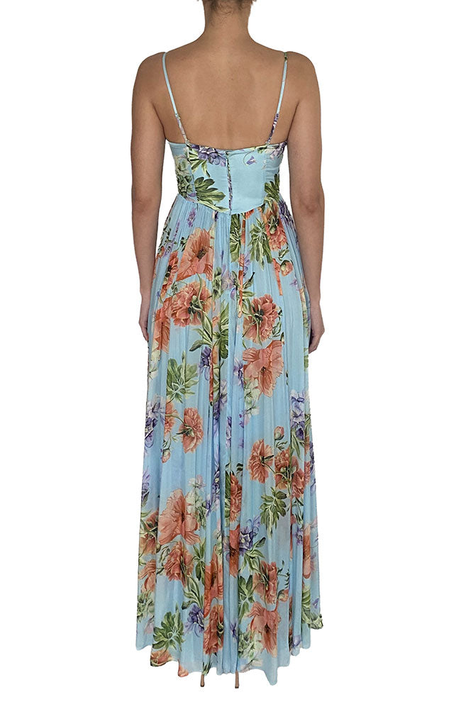 Bluma Corsetted Long Dress