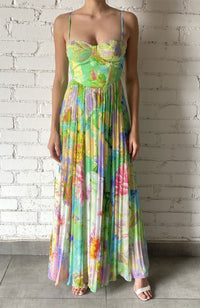 Tiva Corsetted Long Dress