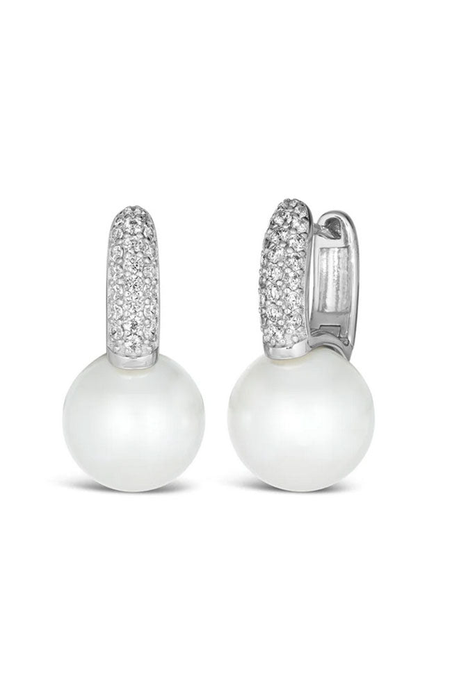 HOFC 16 Silver Pearl Earrings