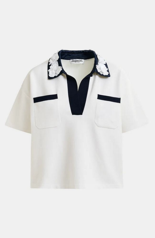 Hoiseau Embroidered Polo