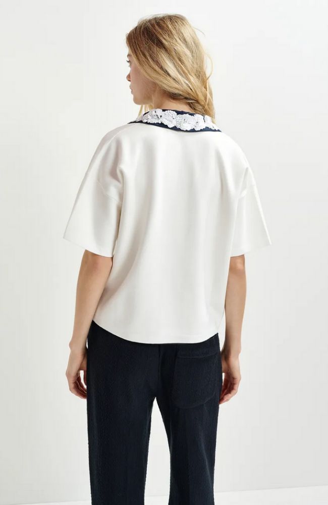 Hoiseau Embroidered Polo