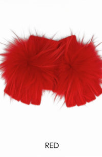 Angora Pom Hand Warmers