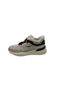 Beige Suede Sneaker