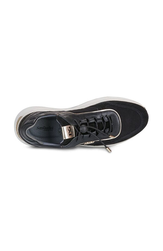 Black Suede Sneaker