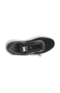 Black Suede Sneaker