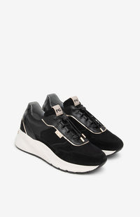 Black Suede Sneaker