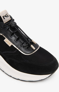 Black Suede Sneaker