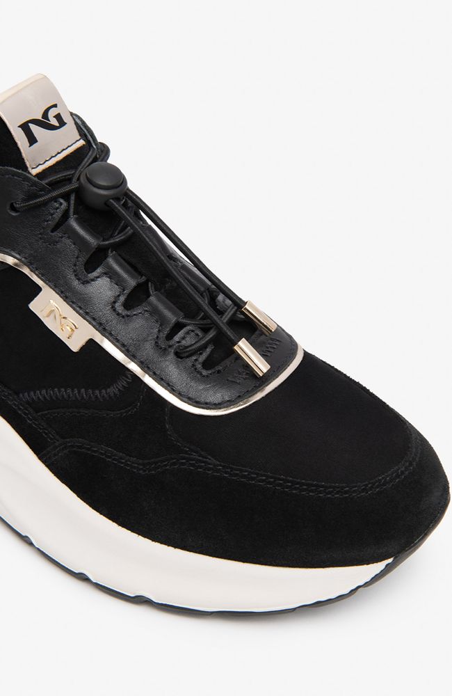 Black Suede Sneaker