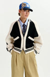 Idol Knitted Bicolour Jacket