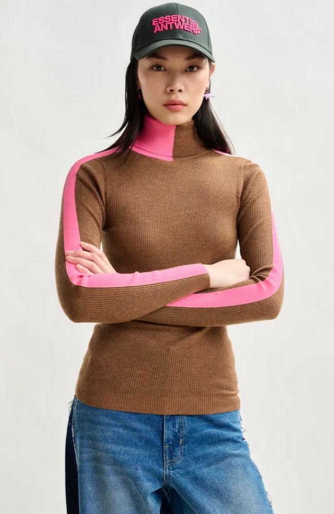 Iffort Bicolour Fitted Pullover