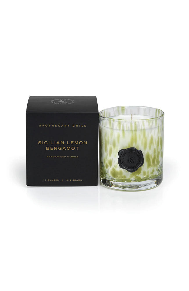 AG Candle in Gift Box Lemon Bergamont