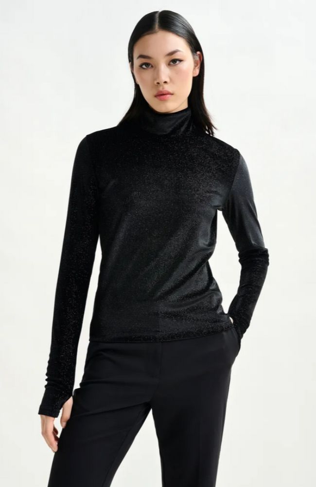 Indienne Velvet Jersey Top