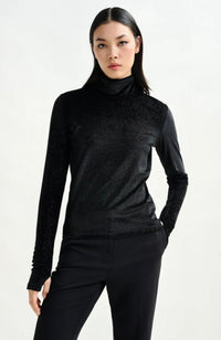 Indienne Velvet Jersey Top