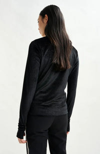 Indienne Velvet Jersey Top