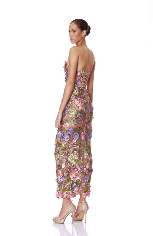 BB26S-050-PKPR Iris Maraya Dress