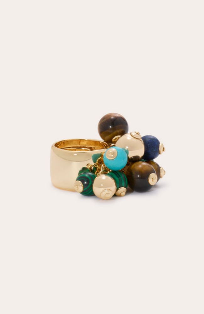 Sienna Ring in Blue Multi