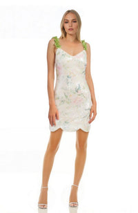 Elise Strap with Rossette Dress