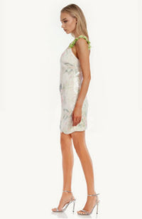 Elise Strap with Rossette Dress