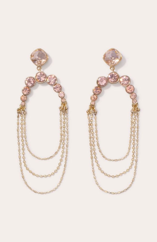 Constanza Earrings Champagne