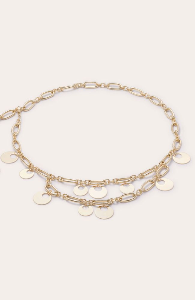 Mckayla Belt in Gold