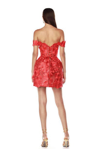 BB-24-010RD Jasmine Mini Dress