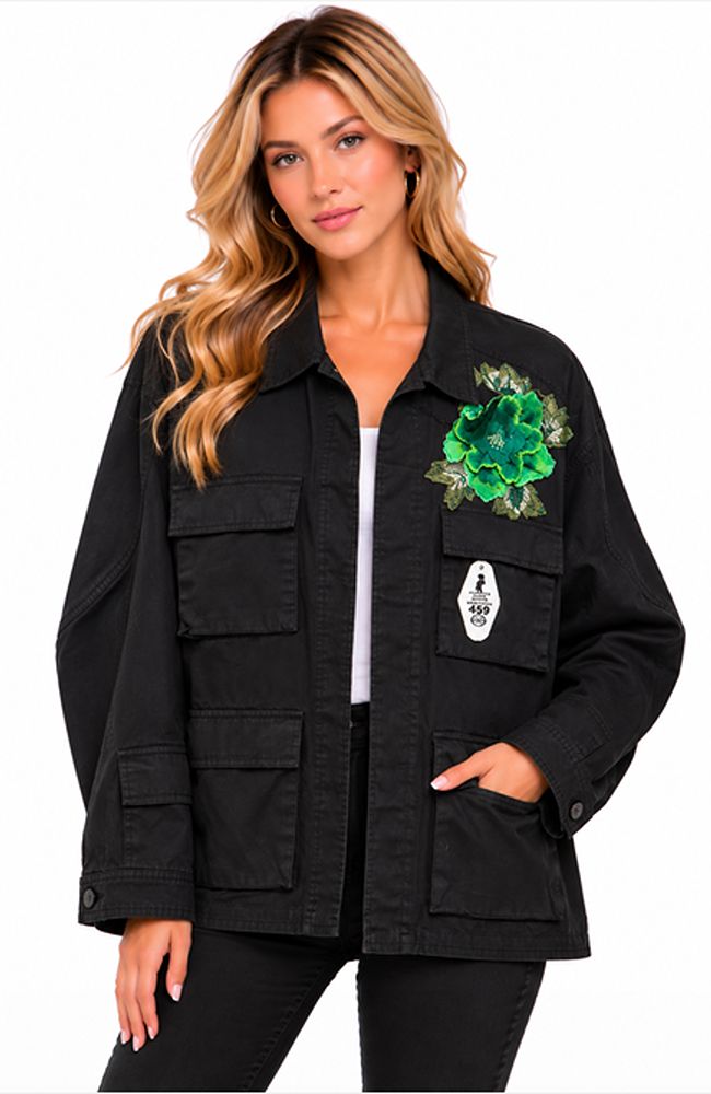 Long Black Oscar Jacket