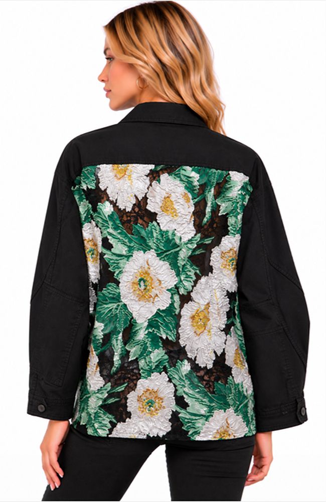 Long Black Oscar Jacket