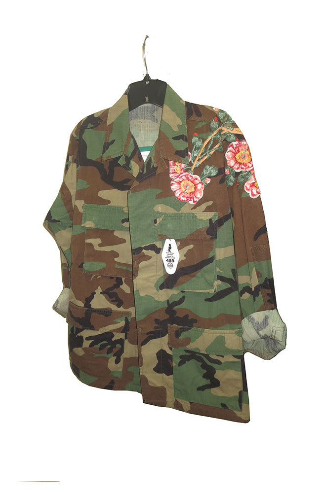 Wht Orange Floral Camo Reg