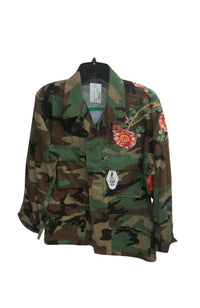 Red on White Full Length Camo