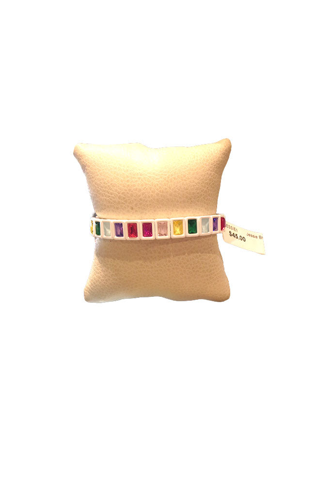 Jessie Bracelet White