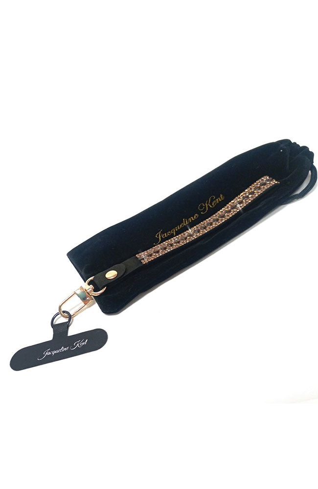 Phone Wrist Lanyard Chocolate Brown