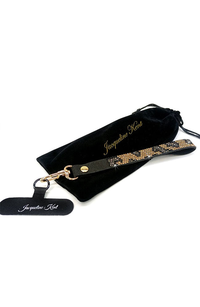 Phone Wrist Lanyard Wild Thing Gold
