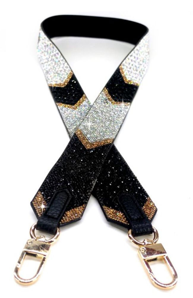 LKC Bandouliere Black Silver Large