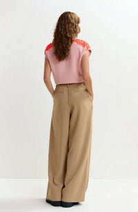 Joline Embroidered Knit Polo