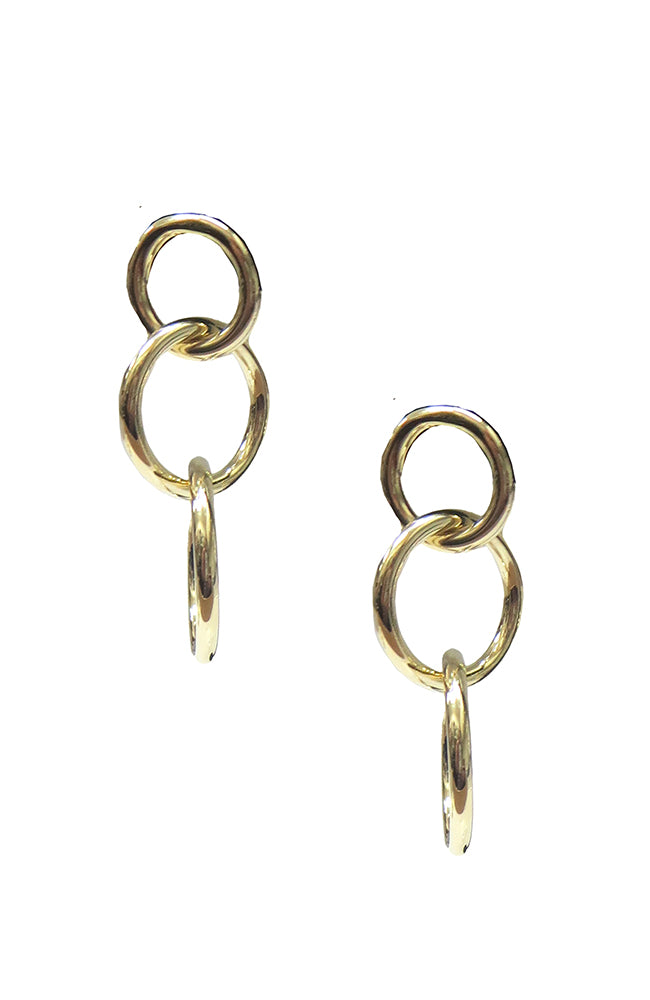 Triple Loop Earring