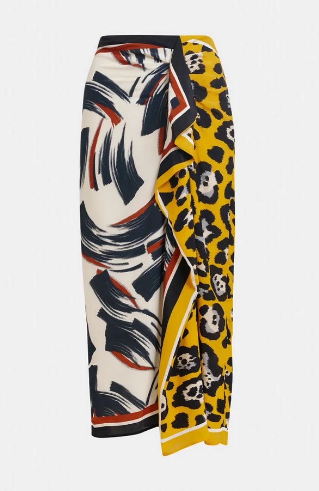 Juanita Two Print Midi Skirt