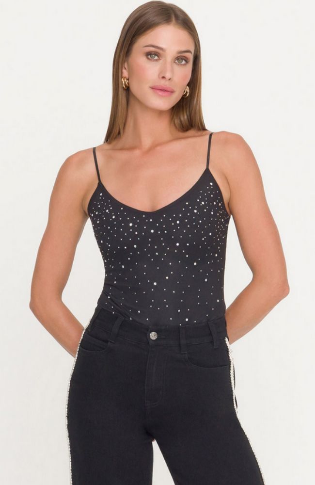 Agnes Crystal Bodysuit