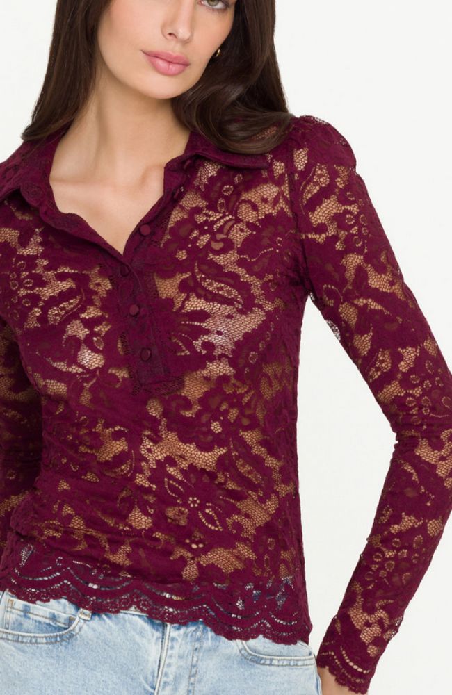 Dominique Lace Top