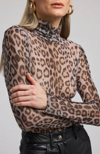 Tyla Leo Mesh Top
